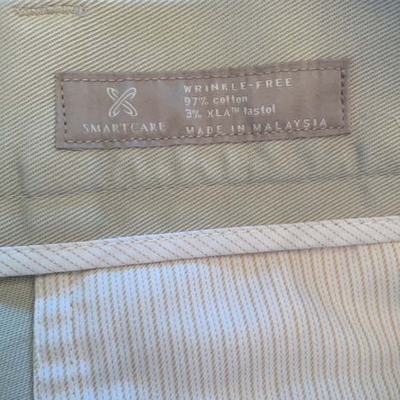 NWT- Nordstrom light khaki pants. Size 34 x 30. - Picture 3 of 4